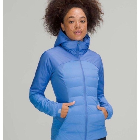 lululemon athletica Jackets & Blazers - Down for it all jacket blue nile 4